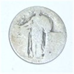 STANDING LIBERTY SILVER QUARTER *DATE IS FAINT*!!