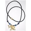 Image 1 : AFRICAN TRIBAL HANDCARVED *IVORY & BEAD* NECKLACE - NEW CONDITION WITH CARVED ELEPHANT!!