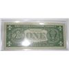Image 2 : 1957 SERIES A $1 SILVER CERTIFICATE BILL SERIAL #E58115786A *RARE EXTRA FINE GRADE*!!