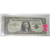 Image 1 : 1957 SERIES A $1 SILVER CERTIFICATE BILL SERIAL #D39811515A *RARE EXTRA FINE GRADE*!!