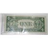Image 2 : 1935 SERIES F $1 SILVER CERTIFICATE BILL SERIAL # P86476962I *EXTREMELY RARE AU HIGH GRADE*!!