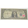 Image 1 : 1957 SERIES A $1 SILVER CERTIFICATE BILL SERIAL # Q12323528A *RARE EARLY U.S. BILL*!!