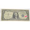 Image 1 : 1957 SERIES A $1 SILVER CERTIFICATE BILL SERIAL # I03202385A *RARE EARLY U.S. BILL*!!