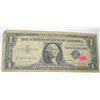 Image 1 : 1957 SERIES A $1 SILVER CERTIFICATE BILL SERIAL # C19323012A *RARE EARLY U.S. BILL*!!