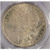 Image 2 : 1884 MORGAN DOLLAR PCGS MS-64 NICE GOLDEN TONE OBVERSE, REVERSE WHITE