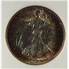 Image 2 : 1945D Walker half $ graded PCI60 GREAT TONING and a 62 coin