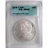 Image 1 : 1878 7/8F  Strong Morgan Dollar  ICG MS-63