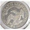 Image 2 : 1828 SQUARE BASE 2  BUST HALF DOLLAR AU/UNC