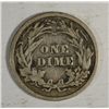 Image 2 : 1895  Barber dimes solid rim G/VG KEY date est $85-$95