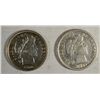 Image 1 : 1899-1900  Barber dime XF/AU  est $55-$60