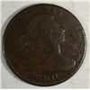 Image 1 : 1801 1/000/1/000 large penny  Fine some corrosion obv. est  $150-$175