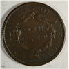 Image 2 : 1819 large penny  coin is XF or better a N4 R3 est  $100-$125