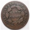 Image 2 : 1835  half cent  nice color solid rim VG+