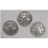 Image 2 : 3 - 1962 PROOF FRANKLIN HALF DOLLARS