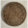 Image 1 : 1892  V nickel  VF  est $35-$40