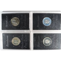 3 1971-3 72-3 73-3 74  proof IKE $ no boxes  est  $140 $150