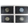 Image 1 : 3 1971-3 72-3 73-3 74  proof IKE $ no boxes  est  $140 $150