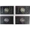 Image 2 : 3 1971-3 72-3 73-3 74  proof IKE $ no boxes  est  $140 $150