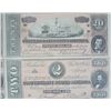Image 3 : A REPLICA uncut sheet of confederate bills. Neet for a wall hanging: $1-$2-5-$10