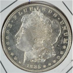 1885  Morgan $ MS63 DMPL est $170-$185