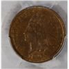 Image 2 : 1905  Indian penny  PCGS62BN  est $50-$60