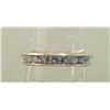 Image 1 : 12.50 CTW TANZANITE RING .925 STERLING SILVER