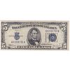 Image 1 : 1934C $5 Silver Certificate, F-VF