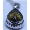 Image 1 : 32.80 CTW CITRINE PENDANT .925 STERLING SILVER