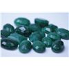 Image 1 : 118.40 CTW AFRICAN EMERALD MIX SHAPES LOOSE STONES (16)