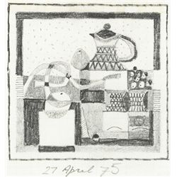 Colin Middleton - BARCELONA CROCKERY, 1975