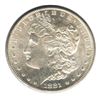 1881 O BU Morgan Silver Dollar