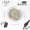 Image 1 : 1923-S BUFFALO NICKEL RED BOOK VALUE IS $50.00 *RARE KEY DATE FINE GRADE* COIN CAME OUT OF SAFE!!