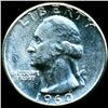 Image 1 : 1960 Washington 25c MS64/65 Scarce Type B Reverse Underweight ERROR (COI-012221)
