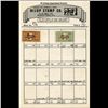 Image 1 : French Colonies Vintage Stamp Approval Card (STM-001724)