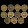Image 1 : 1944-71 Mexico 20c VF/UNC 11pcs (COI-010047)