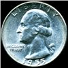 Image 1 : 1955 Washington 25c MS64 Underweight ERROR (COI-011961)