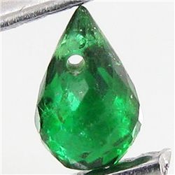 0.2ct Green Tourmaline Briolette (GMR-001110B)