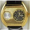 Image 2 : New Ice Time Mens Diamond Bezel Watch Gold Plated (WAT-000333)