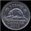Image 2 : 2003WP Canada 5c Hi Grade GEM Unc (COI-007993)