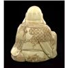 Image 2 : Chinese Handcarved Bone Seated Buddha (CLB-000712)