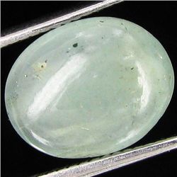 4.1ct Sea Green Aquamarine Cabochon (GEM-008617)