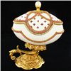 Image 1 : Fabrege Style Decorative Egg Ring Box (DEC-000614)