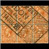 Image 1 : 1916 Britain George VI 2p Stamp 6-Block (STM-000816)