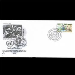 1986 UN First Day Postal Cover (STM-003921)