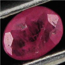 0.45ct African Ruby Oval (GEM-041087)