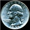 Image 1 : 1955D Washington 25c MS64/65 Underweight ERROR (COI-012000)