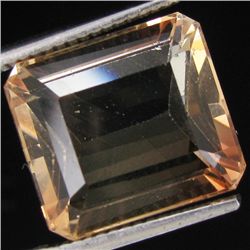 8.85ct Clear Champagne Oregon Sunstone Octagon (GEM-031068)