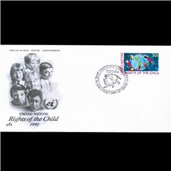 1991 UN First Day Postal Cover (STM-004015)