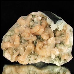 642gm Stilbite & Chalcedony Crystal Cluster (MIN-001810)