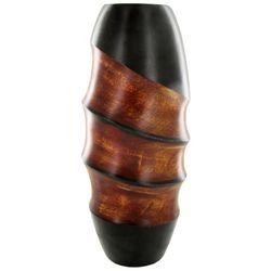 Mango Wood Vase (DEC-000838)